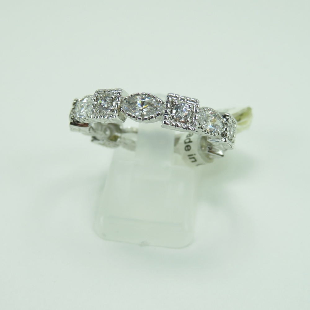925 Silver CZ Diamond  Ring
